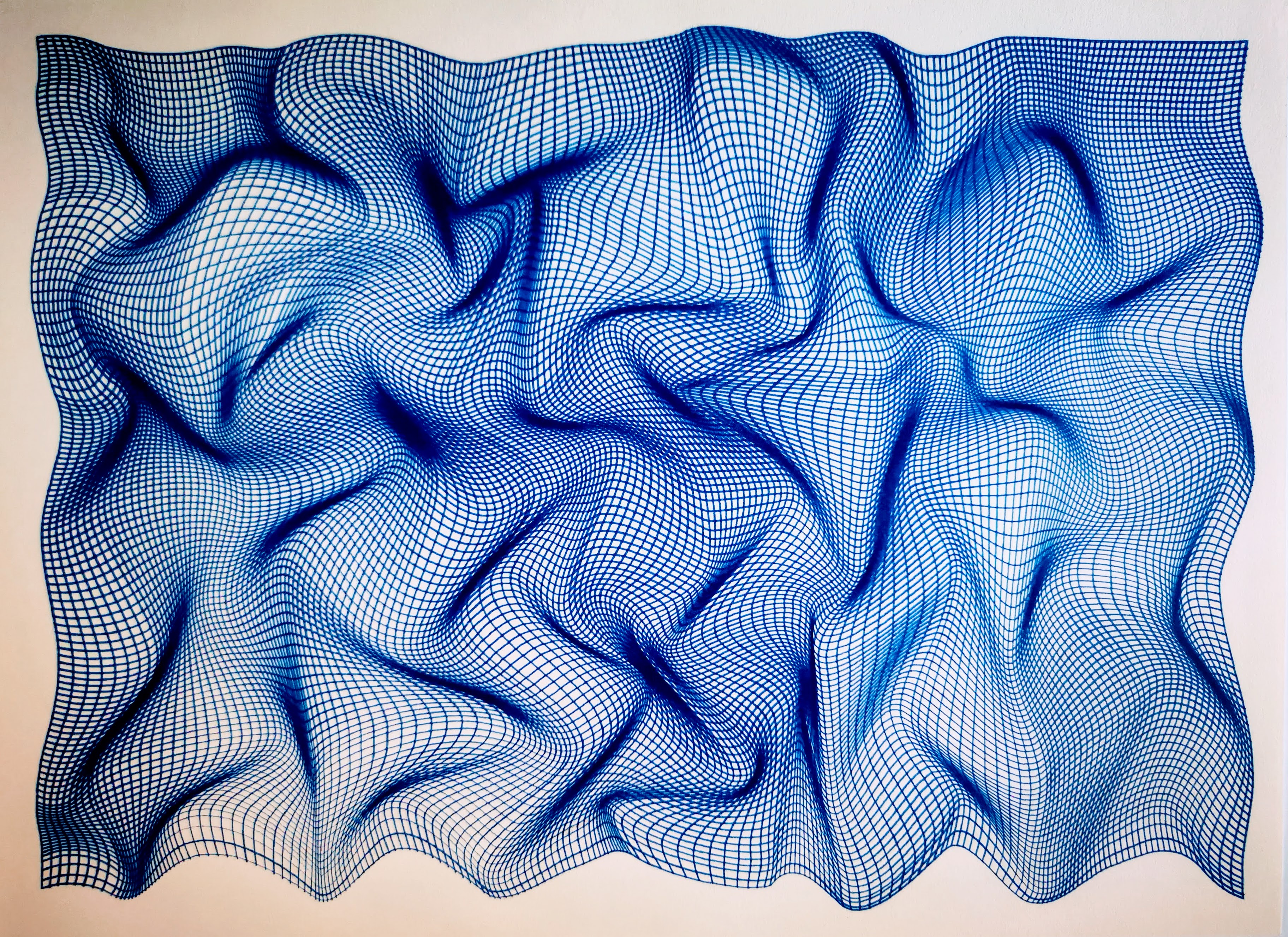 Blue warped waves
